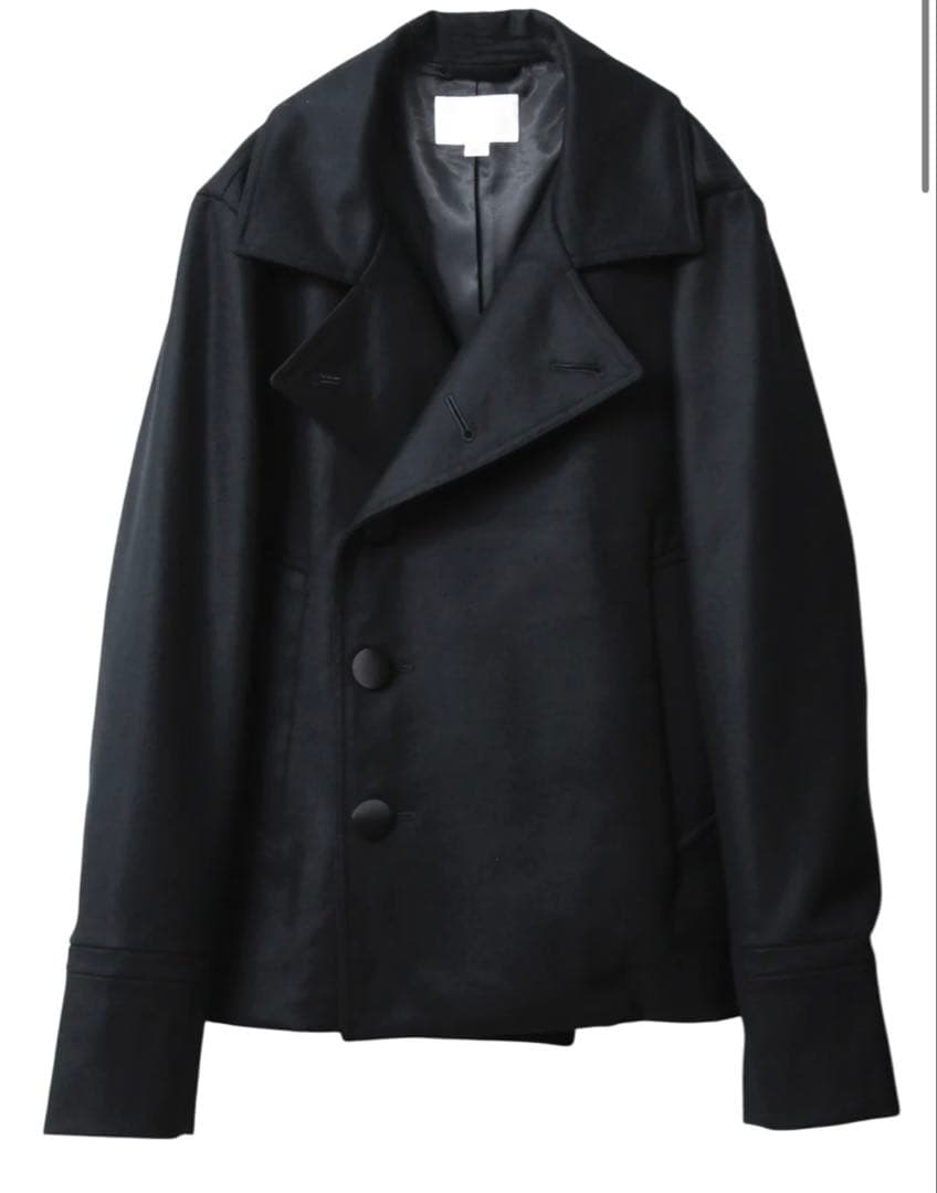 ORIMI UNIFORM PEA COAT ブラック
