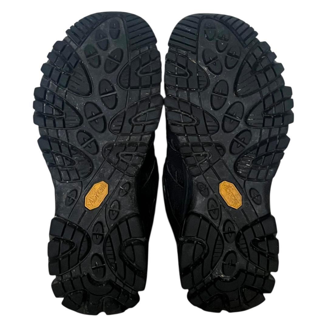 【美品】MERRELL 24 モアブ3 ゴアテックス vibram 厚底 黒