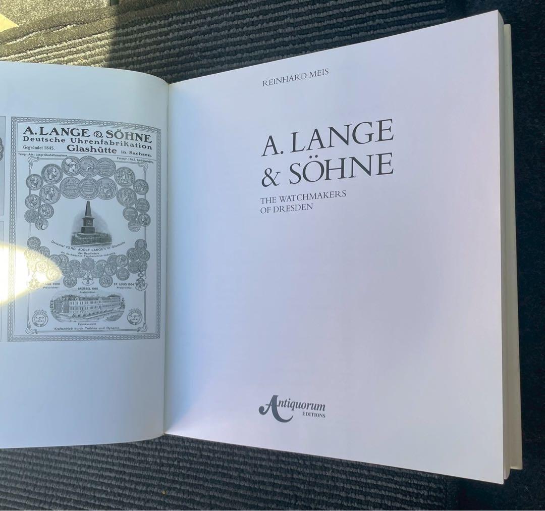 ドイツのウォッチメーカー、A. LANGE & SOHNEの豪華写真集