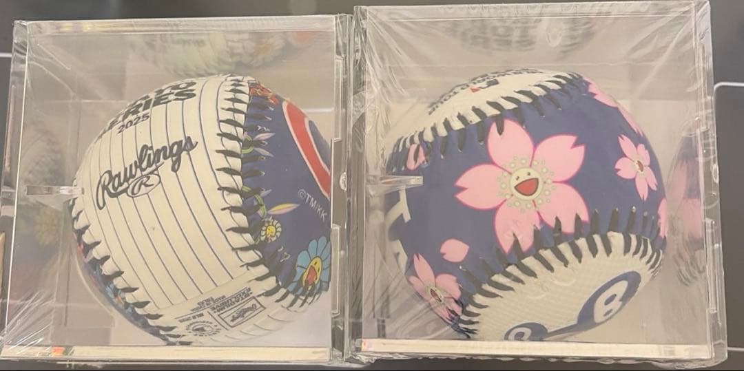 MLB 東京シリーズ 村上隆 記念ボール ドジャース カブス ニューエラ