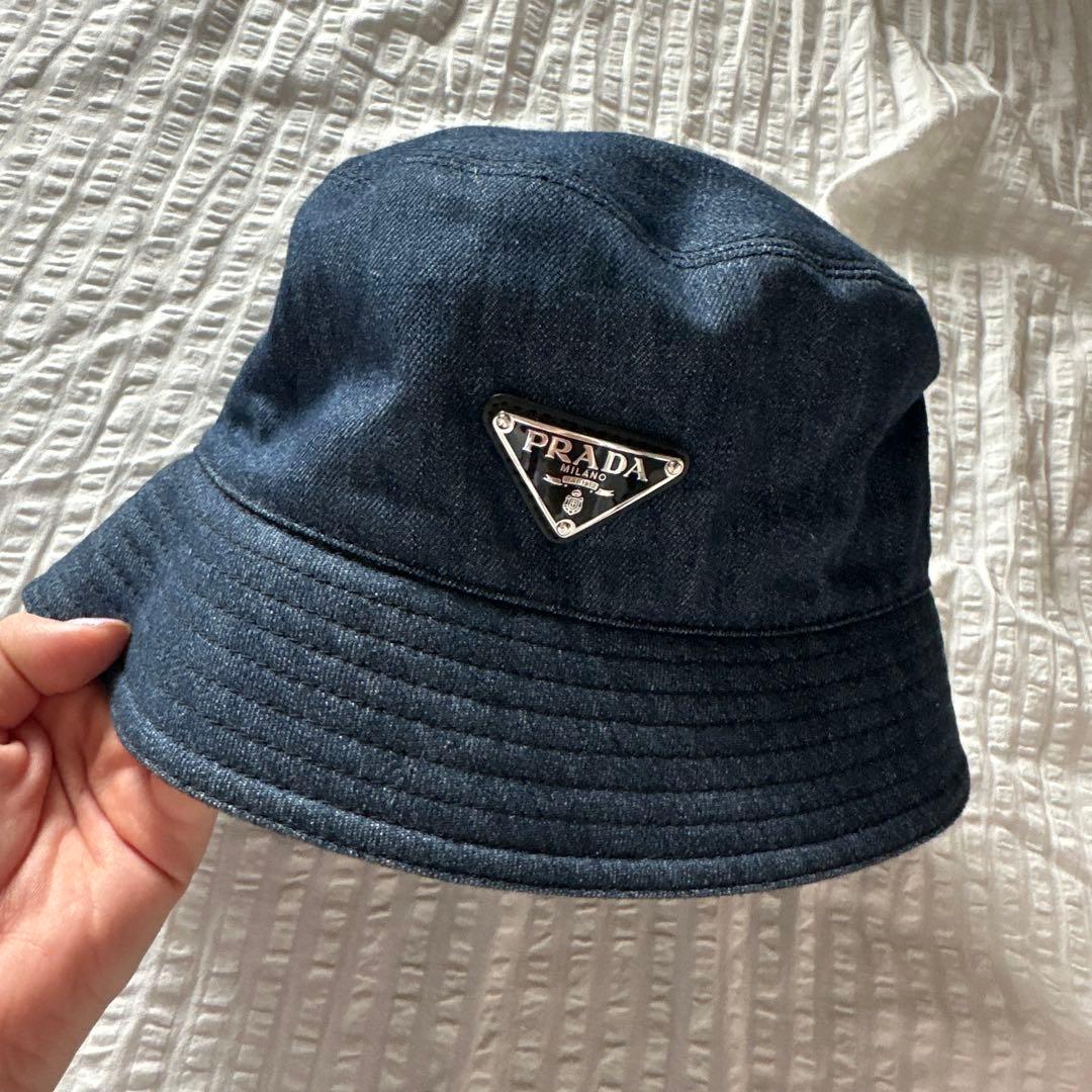 prada バケットハット デニム