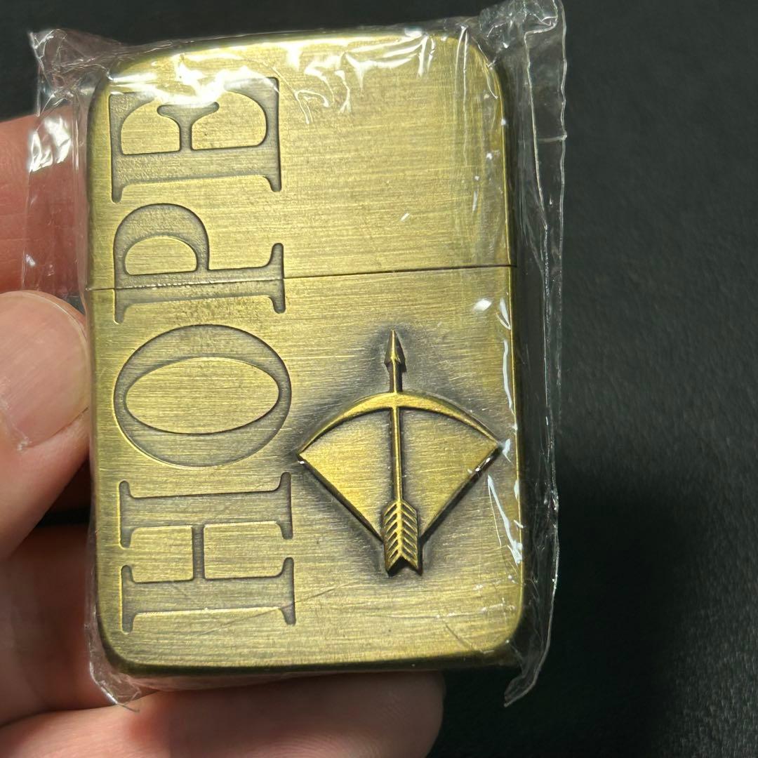 【新品未使用】ジッポー　ホープ　ゴールド