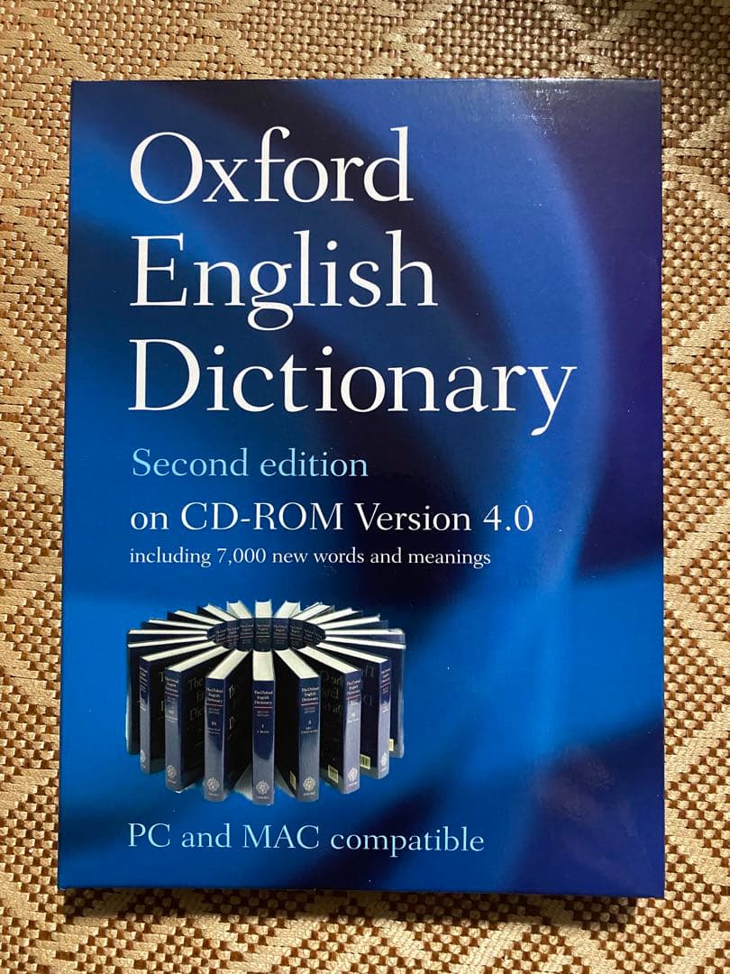 Oxford English Dictionary 4.0 CD-Rom版