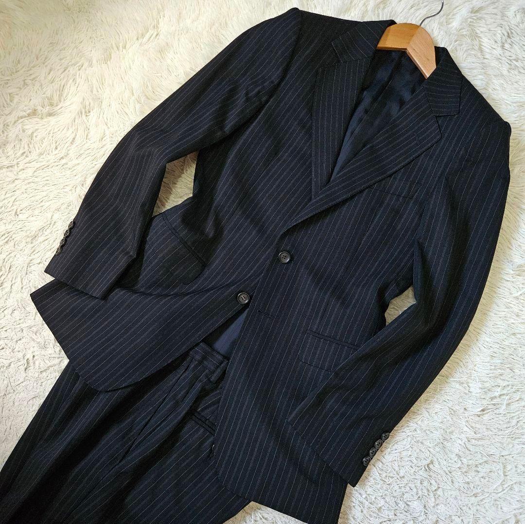 GUCCI トムフォード期　ブラックストライプ　スーツ