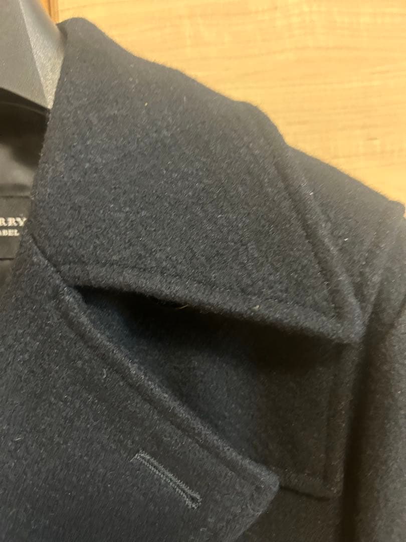 バーバリーブラックレーベル ピーコート　バーバリーチェック　サイズＭ