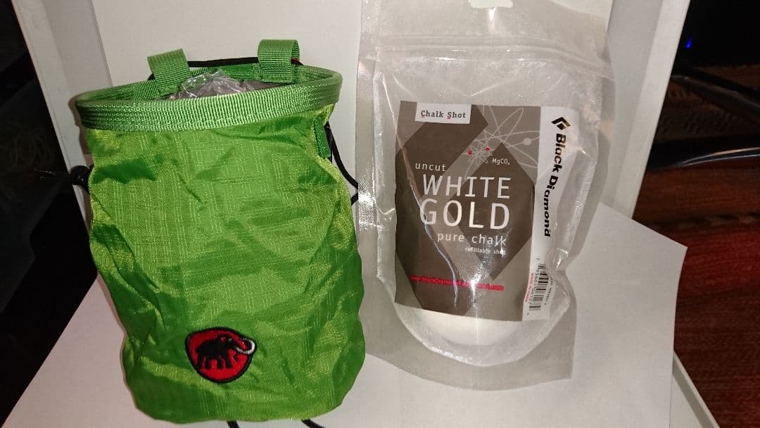 チョークバッグ　緑