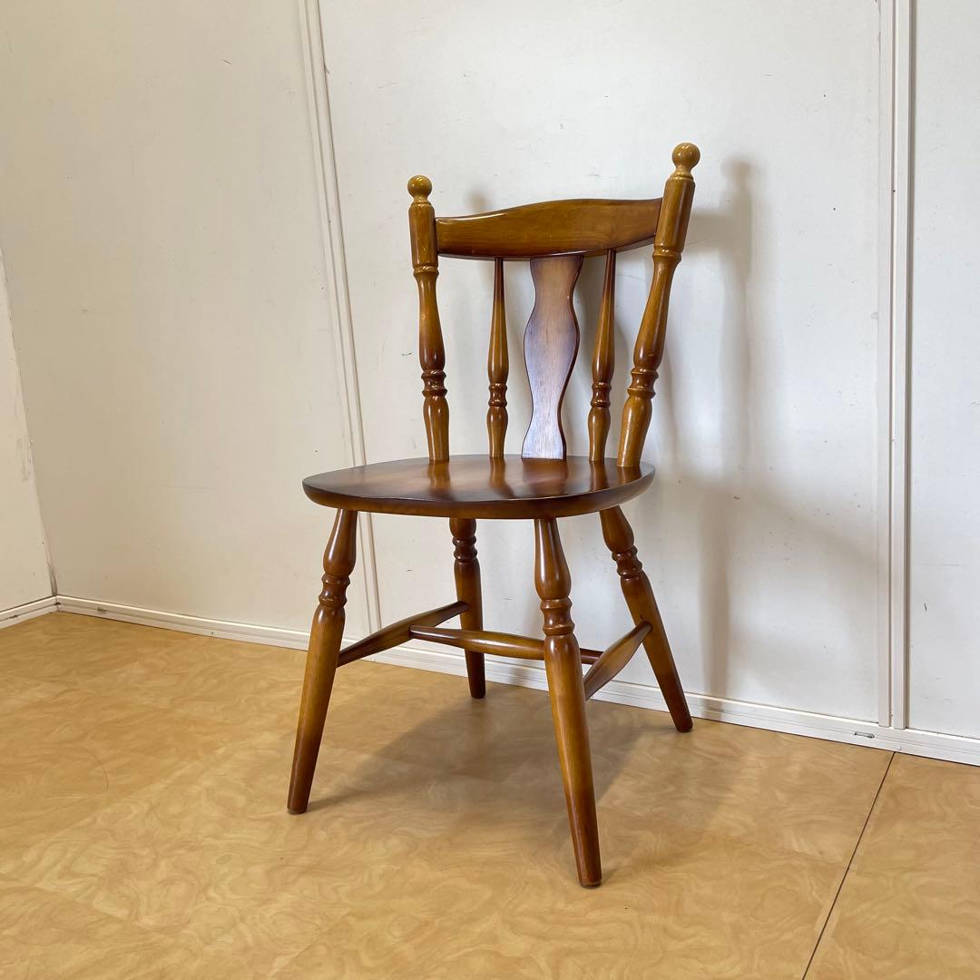 ウィンザーチェア① 木製ダイニングチェア 椅子 イス アンティーク ビンテージ