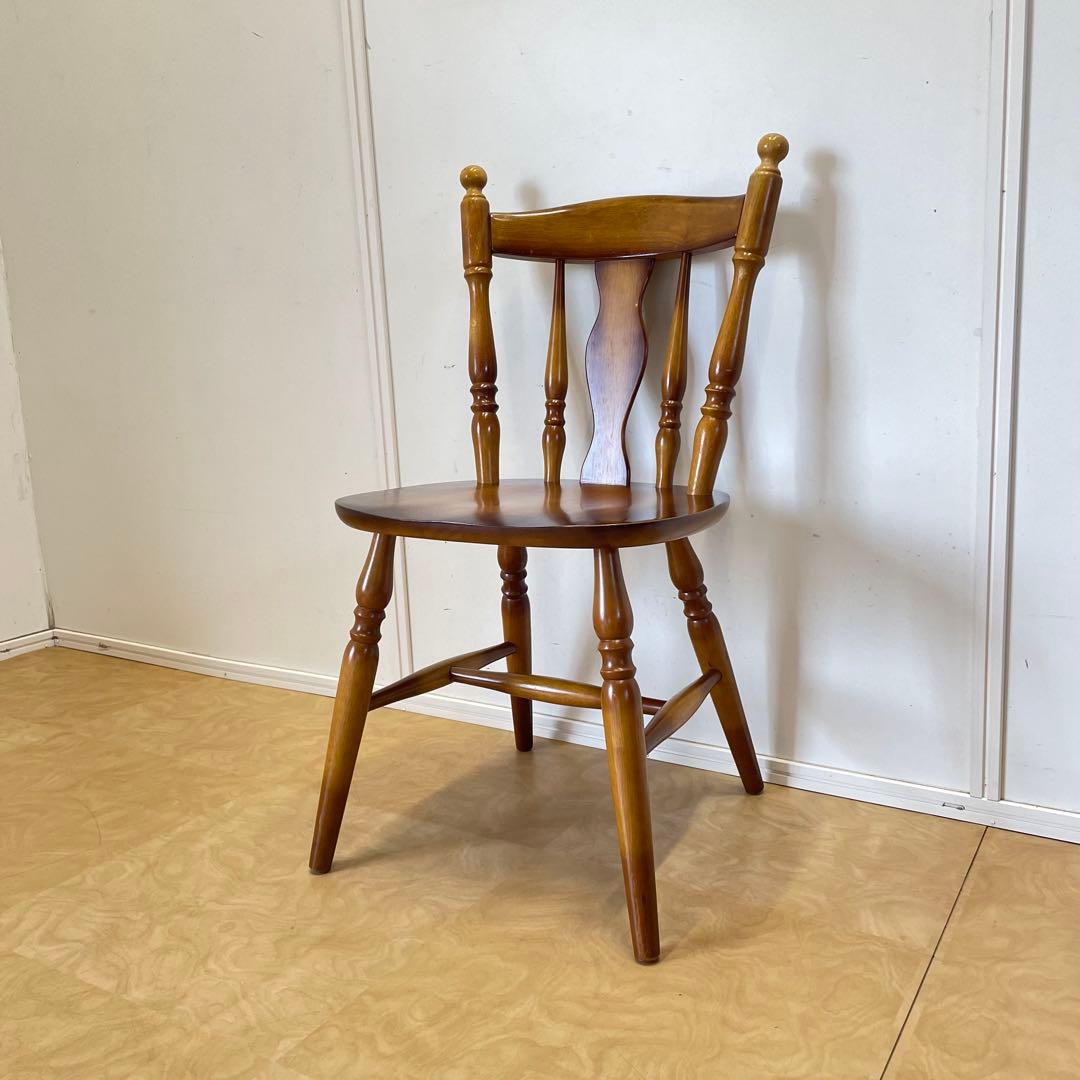 ウィンザーチェア① 木製ダイニングチェア 椅子 イス アンティーク ビンテージ