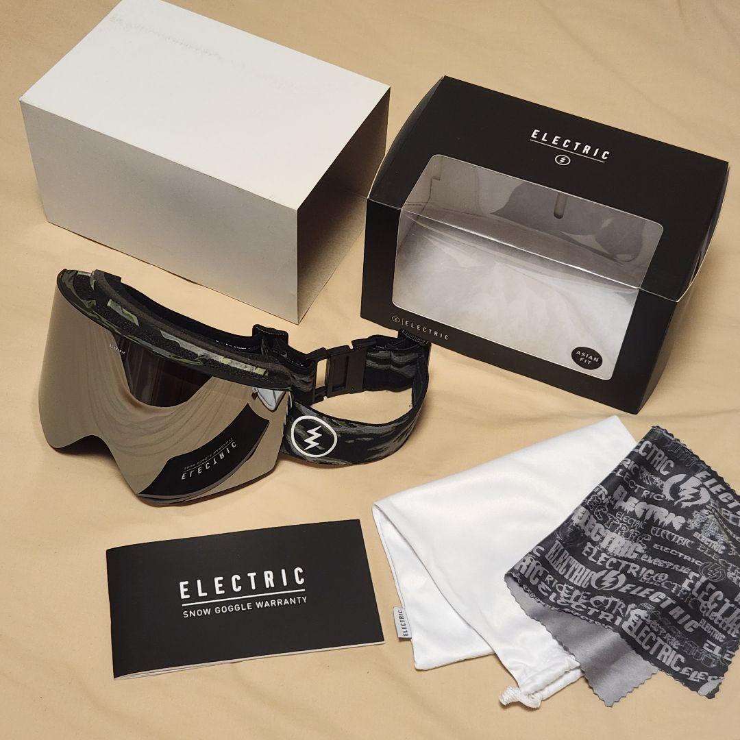 ELECTRIC x VOLCOM 限定コラボ ゴーグル EGX ミラーレンズ