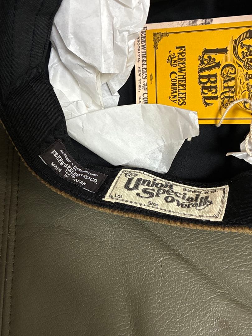 フリーホイーラーズ　ジャムバスター　キャスケット ベージュ茶色