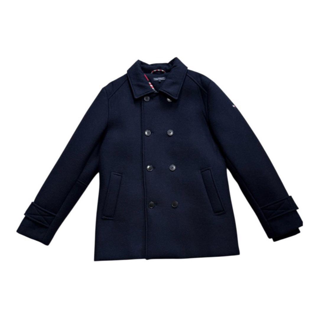 【新品未使用】希少 HILFIG 子ども用Pコートサイズ160