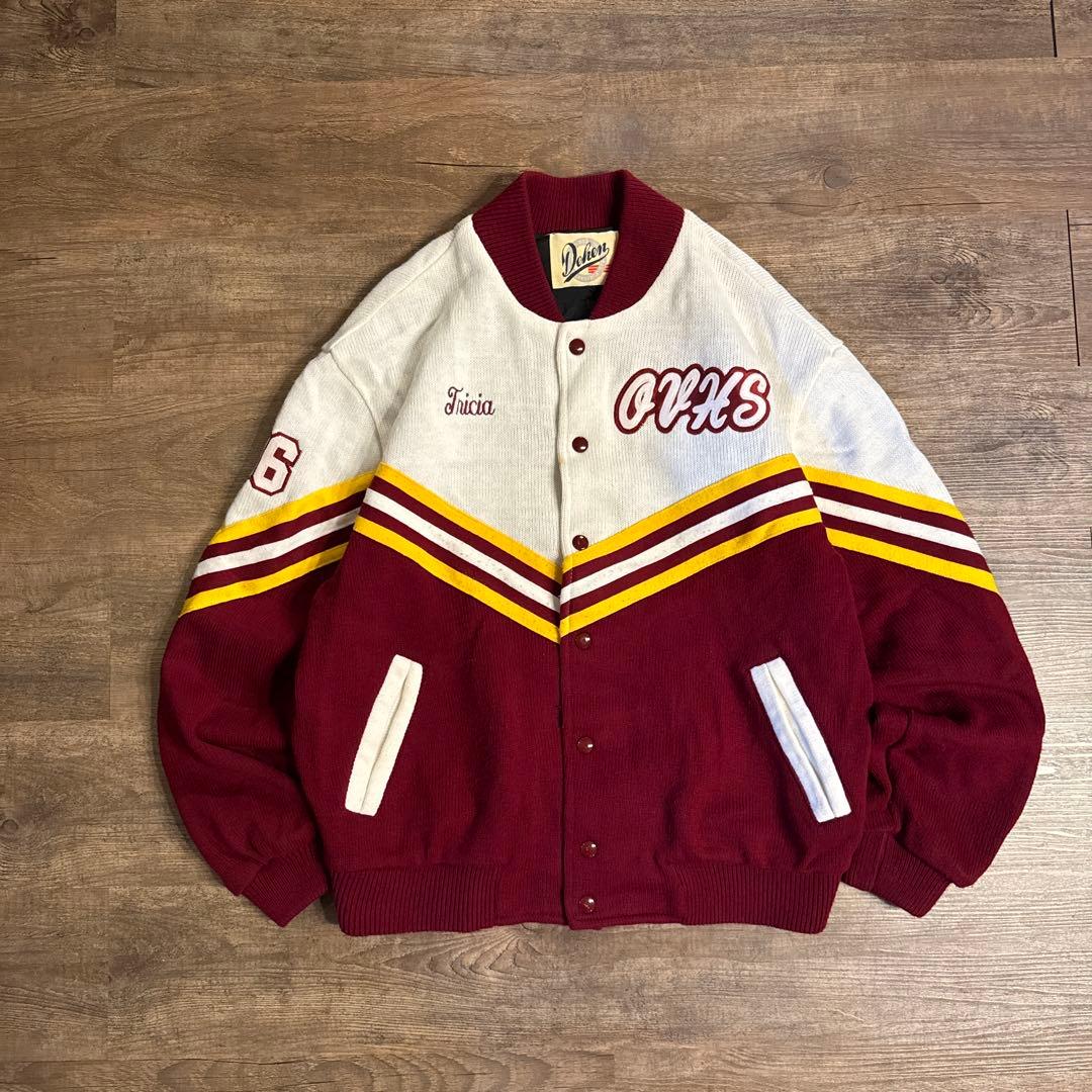 70s 80s スタジャン　アメカジ　ヴィンテージ　ワッペン　ホワイツビル