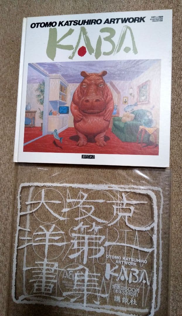 【中身超美品】第1版OTOMO KATSUHIRO ART WORK KABA