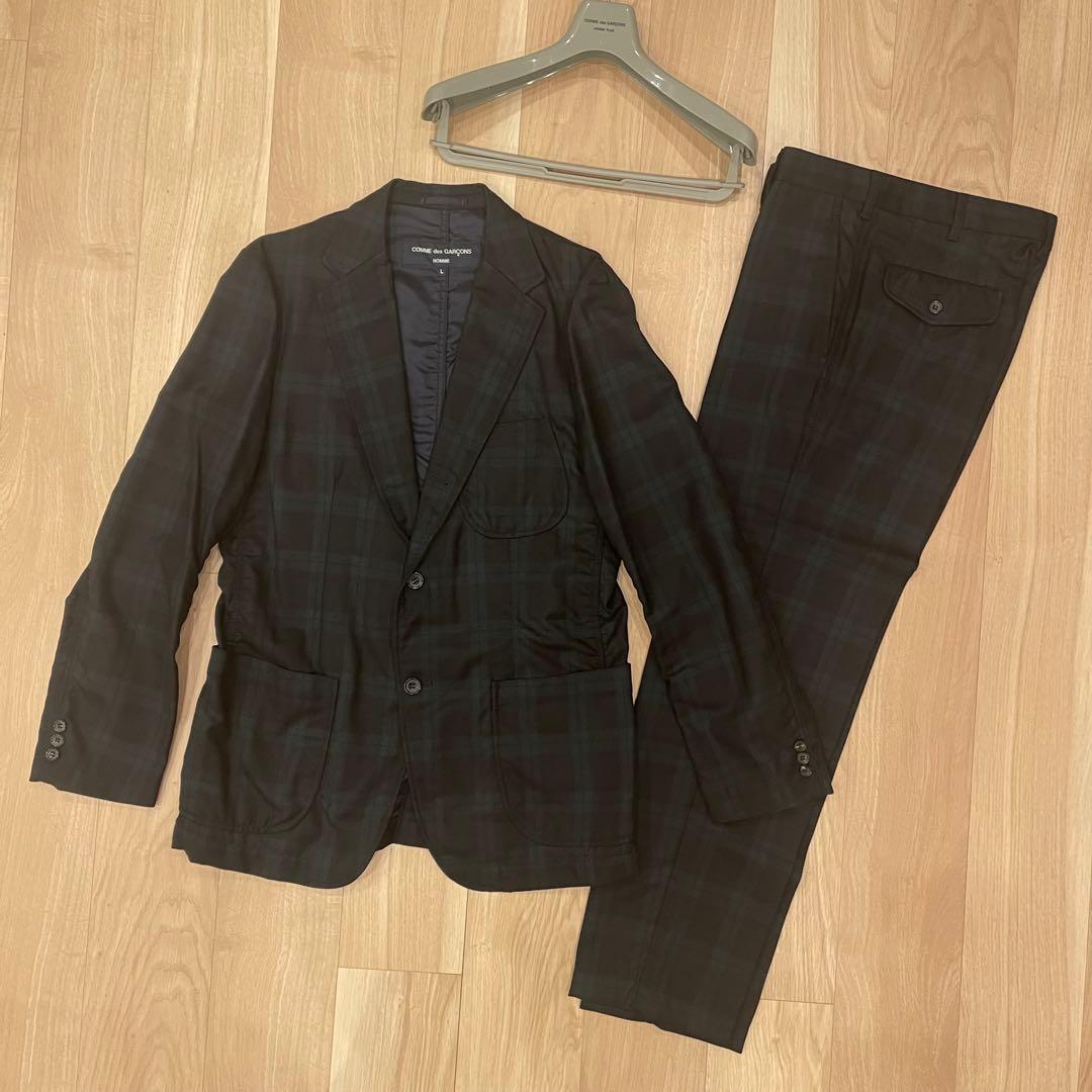 値下げ【未使用】Comme des Garçons Homme セットアップ L