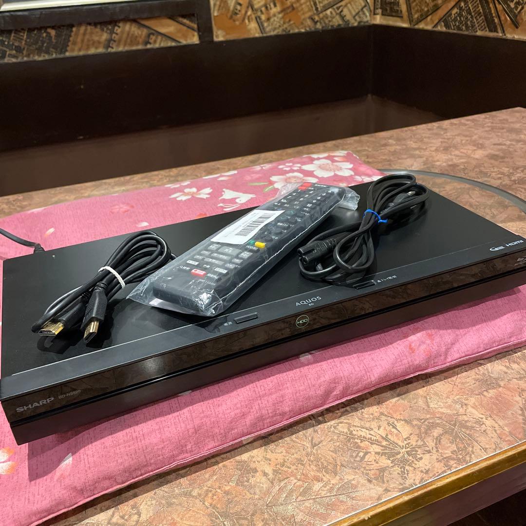 SHARP BD-NS520 12倍録 500GB 新リモ等付フル装備　完動品！