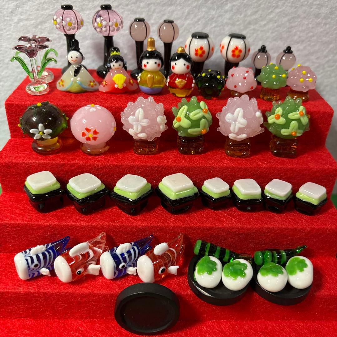 こみこみ　ガラス細工　ミニチュア