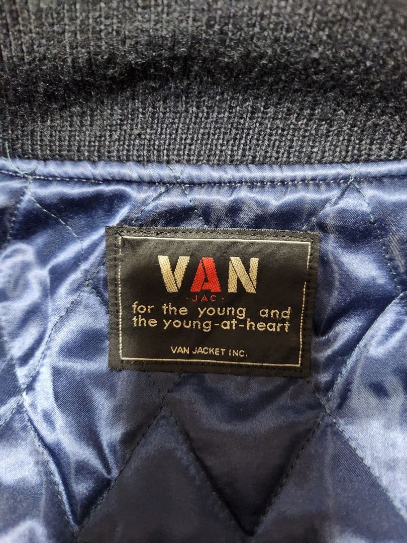 VAN JAC　バン　メンズ　スタジアムジャンパー　スタジャン