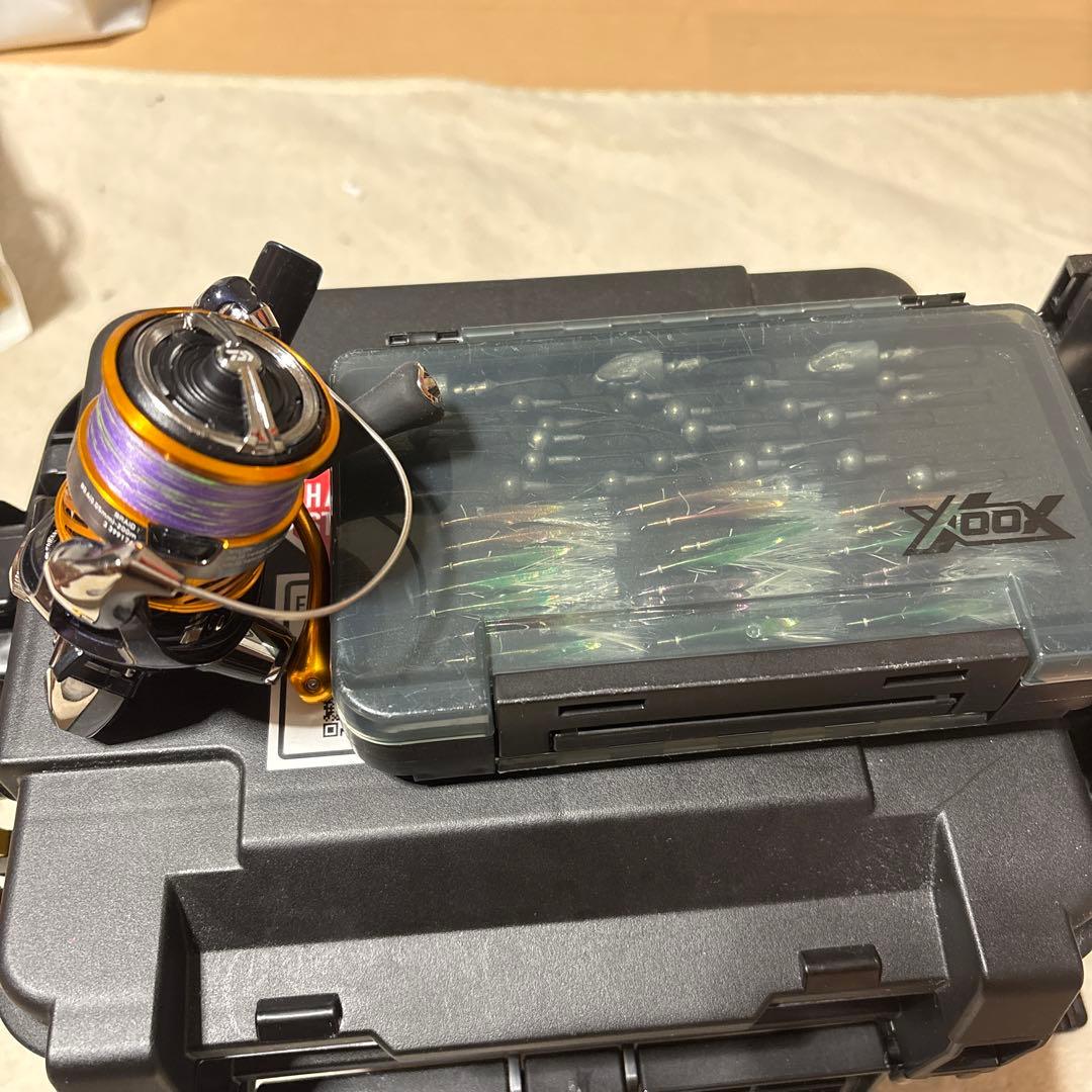 アジングセット　ワーム　リール リール.レブロスLT2000S 魚種メタル