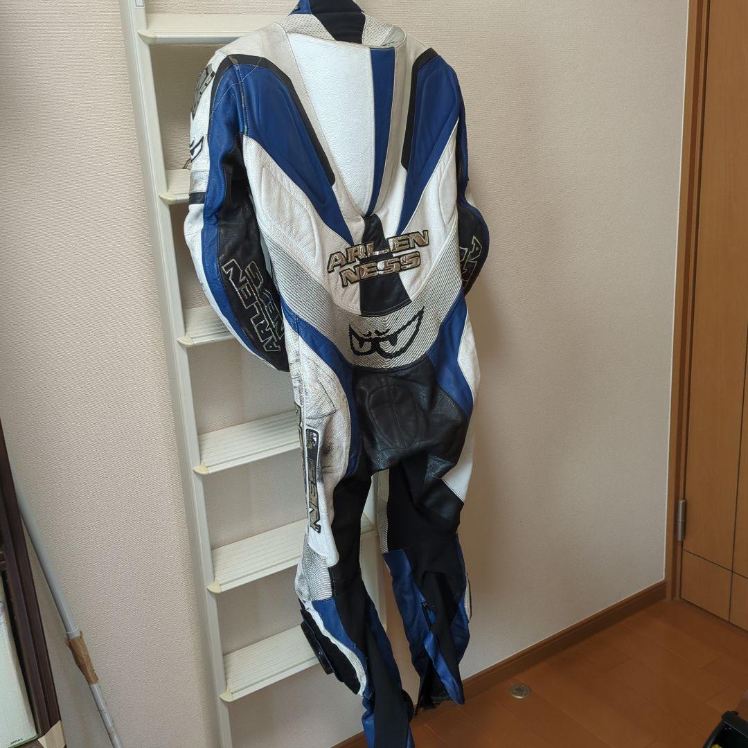 ARLEN NESS 革ツナギ 青/白/黒