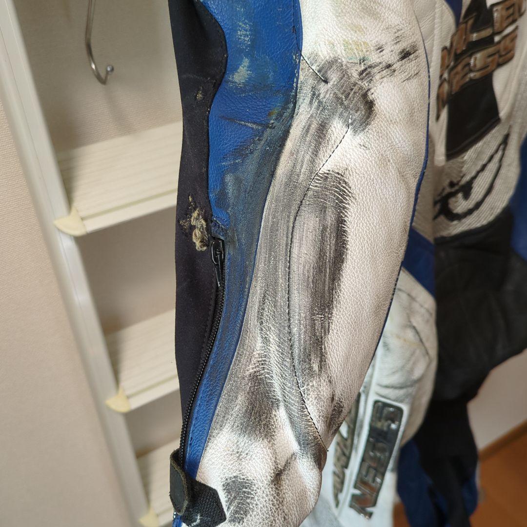 ARLEN NESS 革ツナギ 青/白/黒