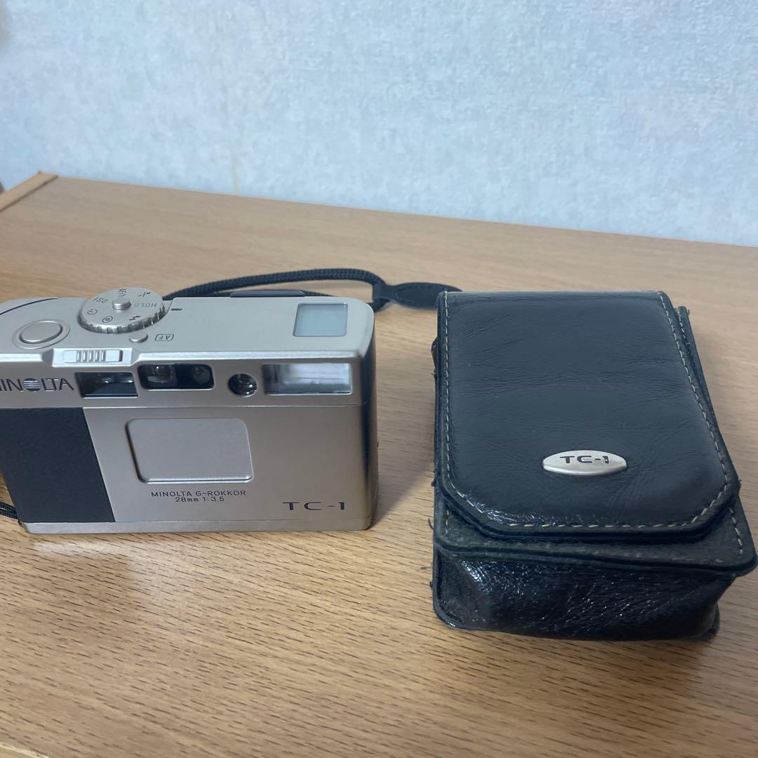 MINOLTA TC-1 コンパクトフィルムカメラ　ソフトケース付き