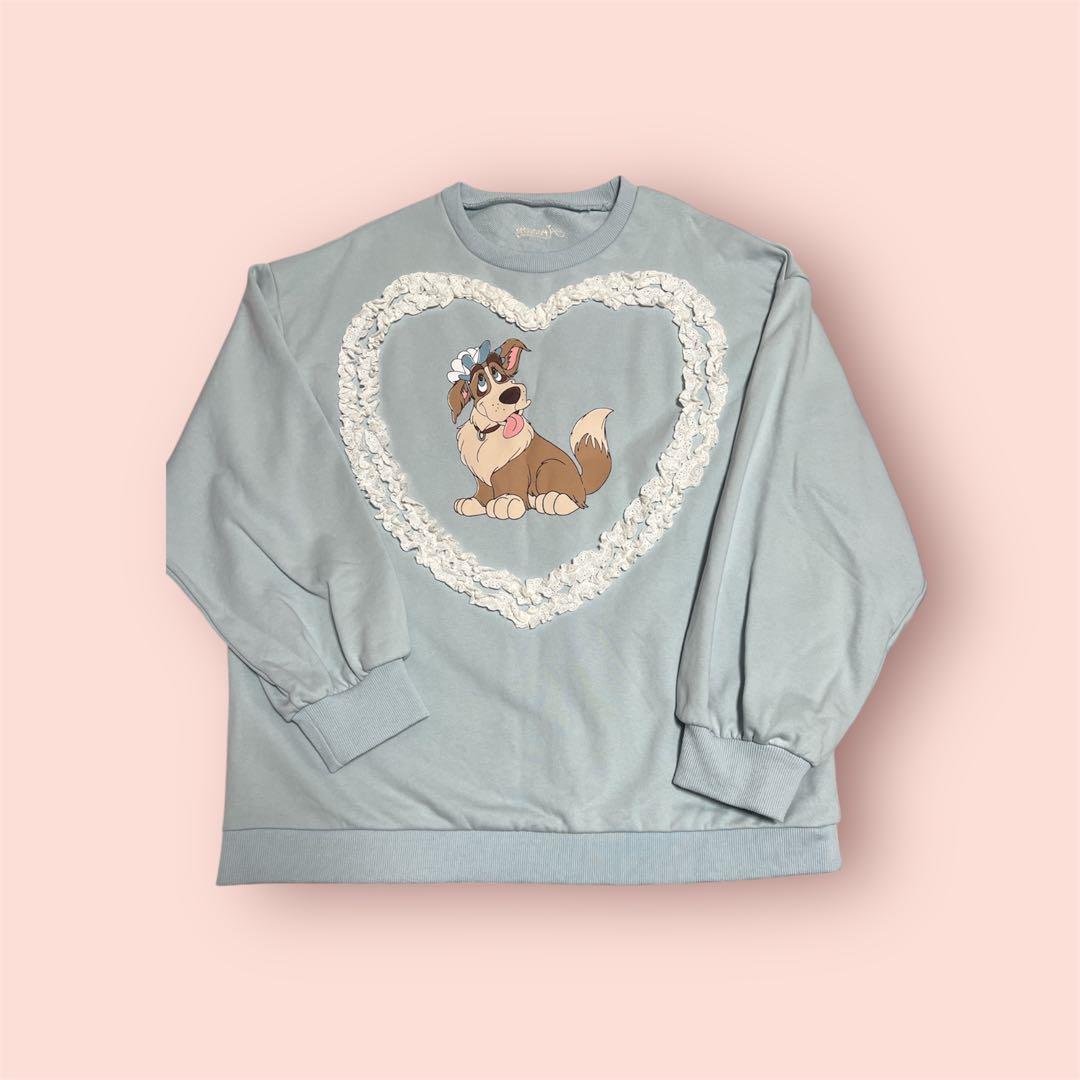 てぃんく　アリーム　ディズニー　ピーターパン　ナナ　フリルトレーナー