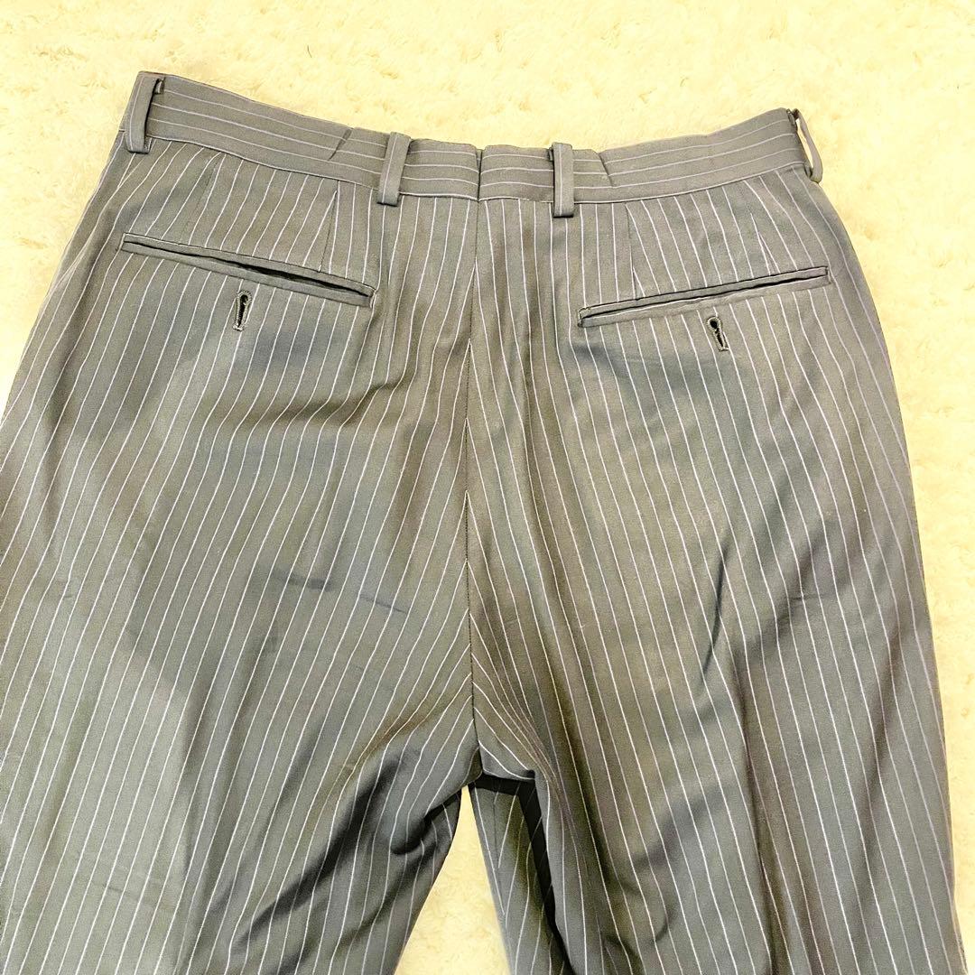 Paul Smith 黒 ストライプ スーツ セットアップ GUABELLO