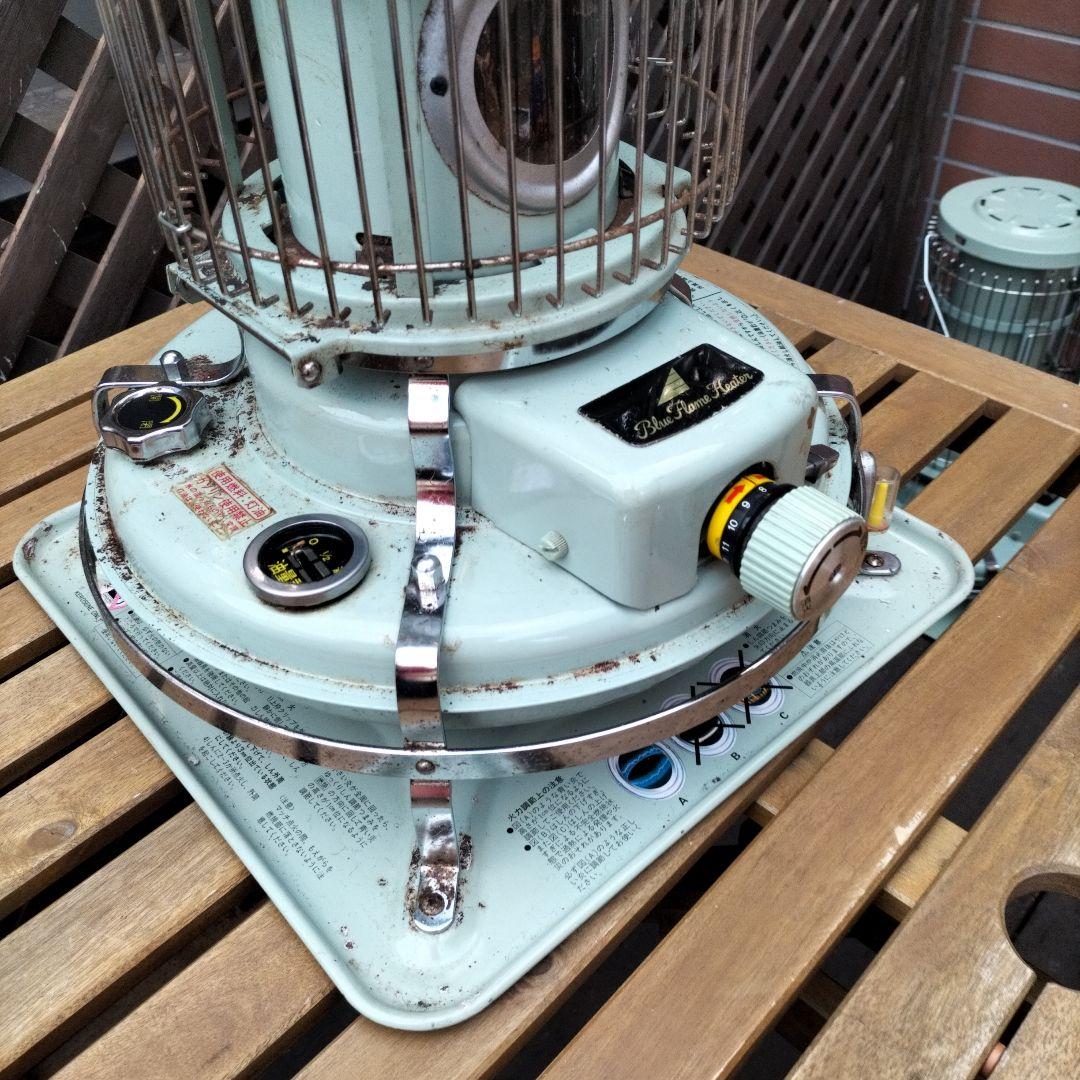 アラジンメンテナンス済。純正芯交換済。取り扱い説明書。グリーン２