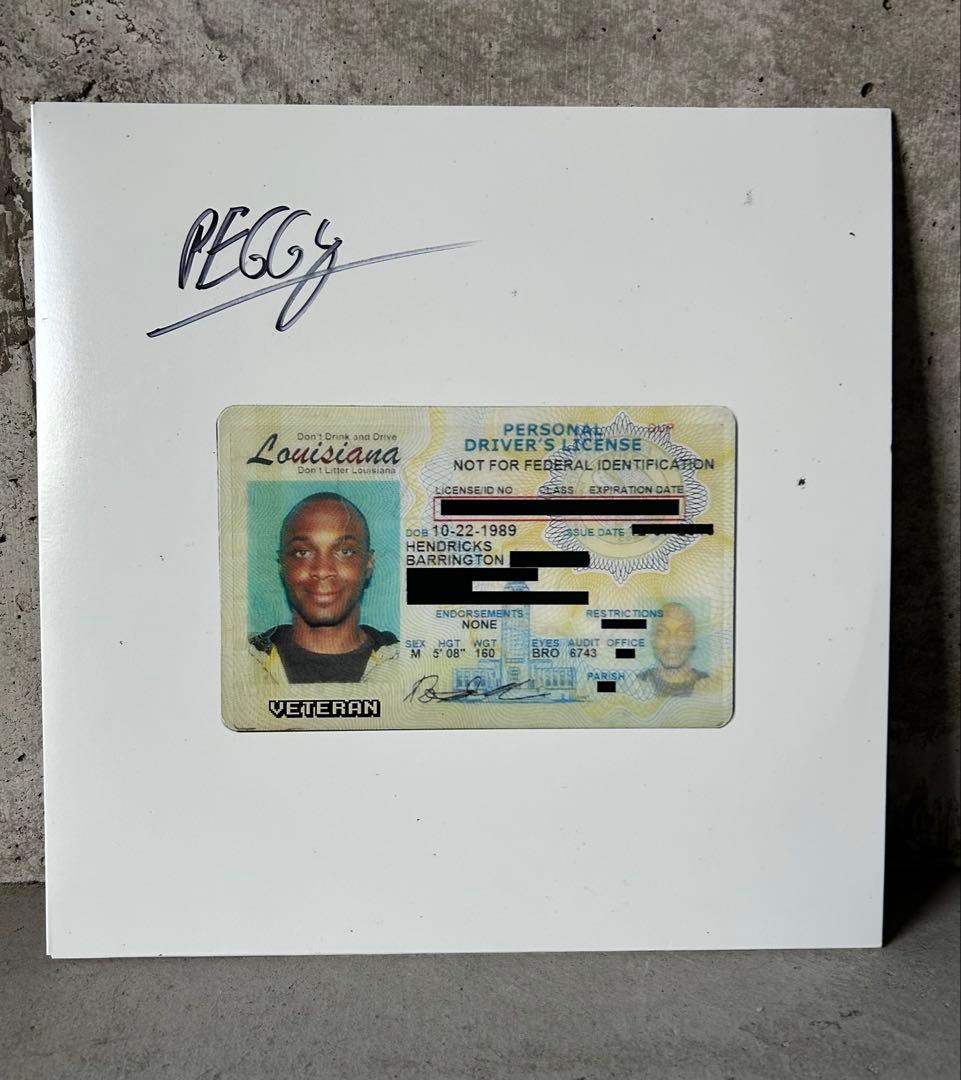 新品 サイン入り JPEGMAFIA VETERAN 1stプレス レコード