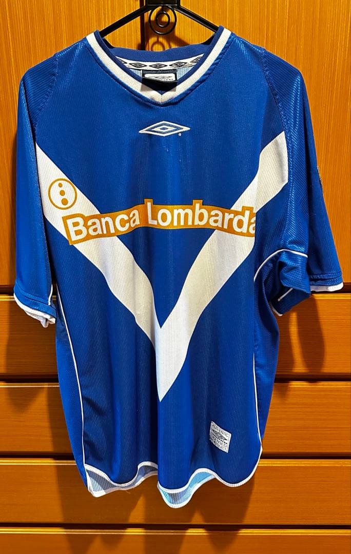 アンブロ　ブレシア　ユニホーム　バッジオ　ビンテージ　バッジョ