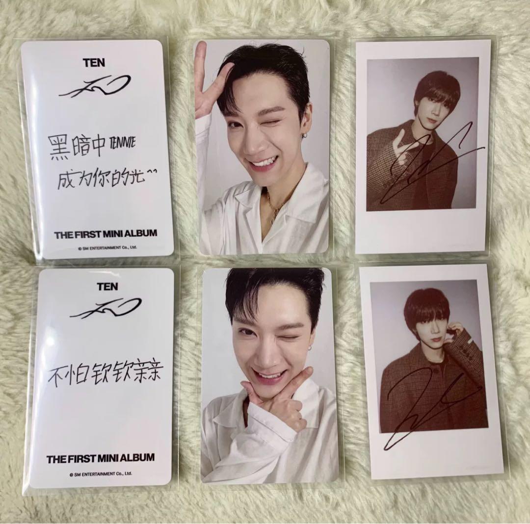 NCT テン solo kms 中華 特典トレカ　4枚セット