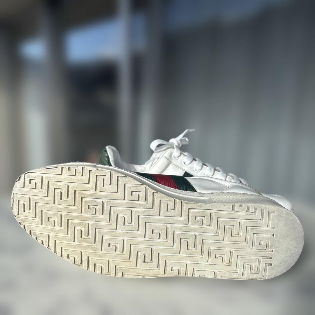 グッチ　シェリーライン　クロコ型押し　スニーカー　GUCCI シューズ　GG