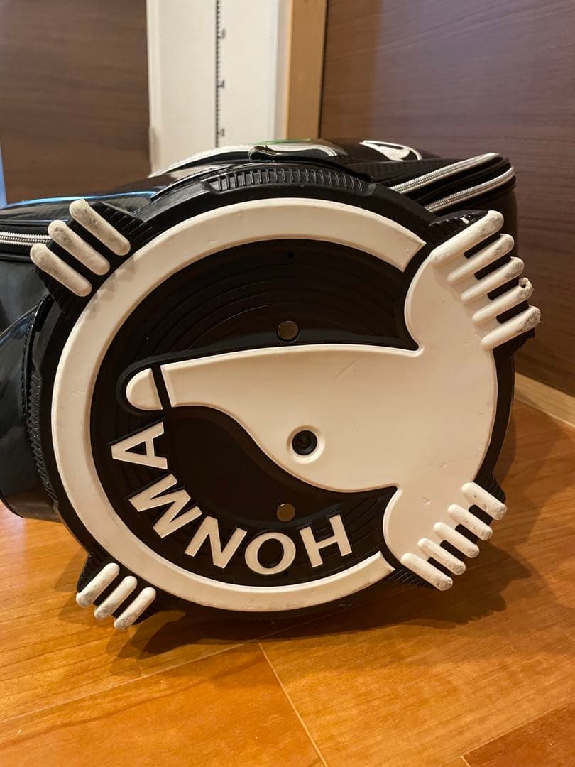 HONMA ゴルフキャディバッグ 黒/マルチカラー