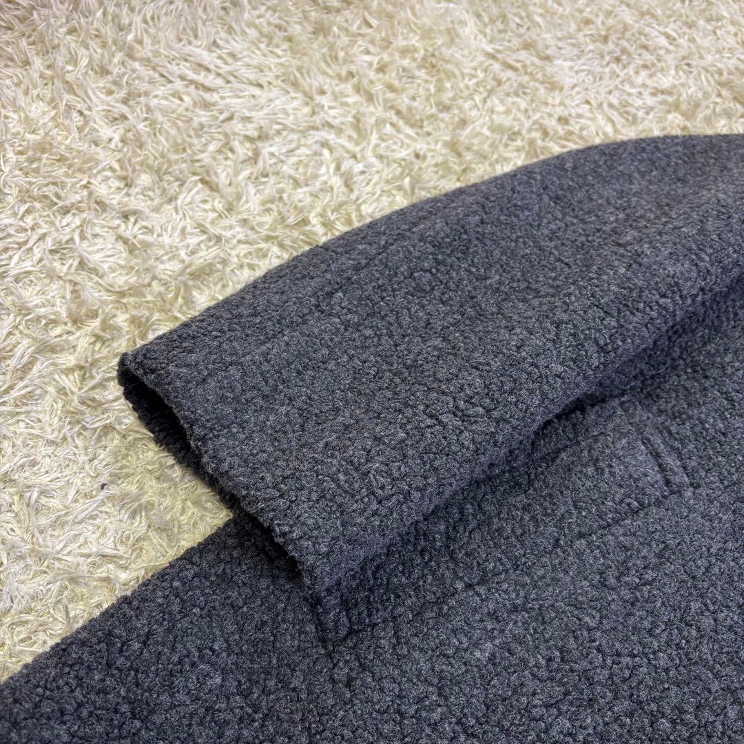 23区　定価6.7万 ウール混 ボアジャージー ドロップショルダー　コート