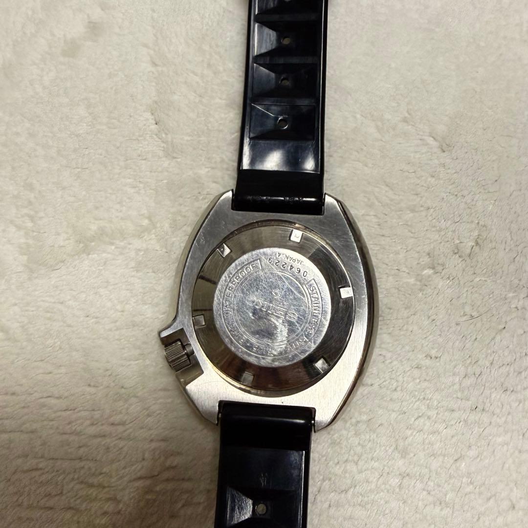 【希少・名機】SEIKO セイコー 6105-8110 セカンドダイバー 後期型