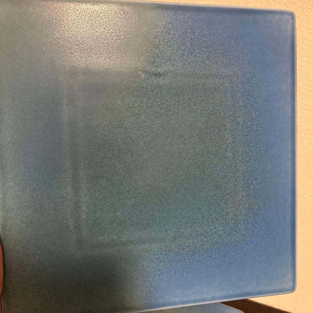 ノリタケ　オリッジ　ブルー　デザートプレート　スクエアプレート