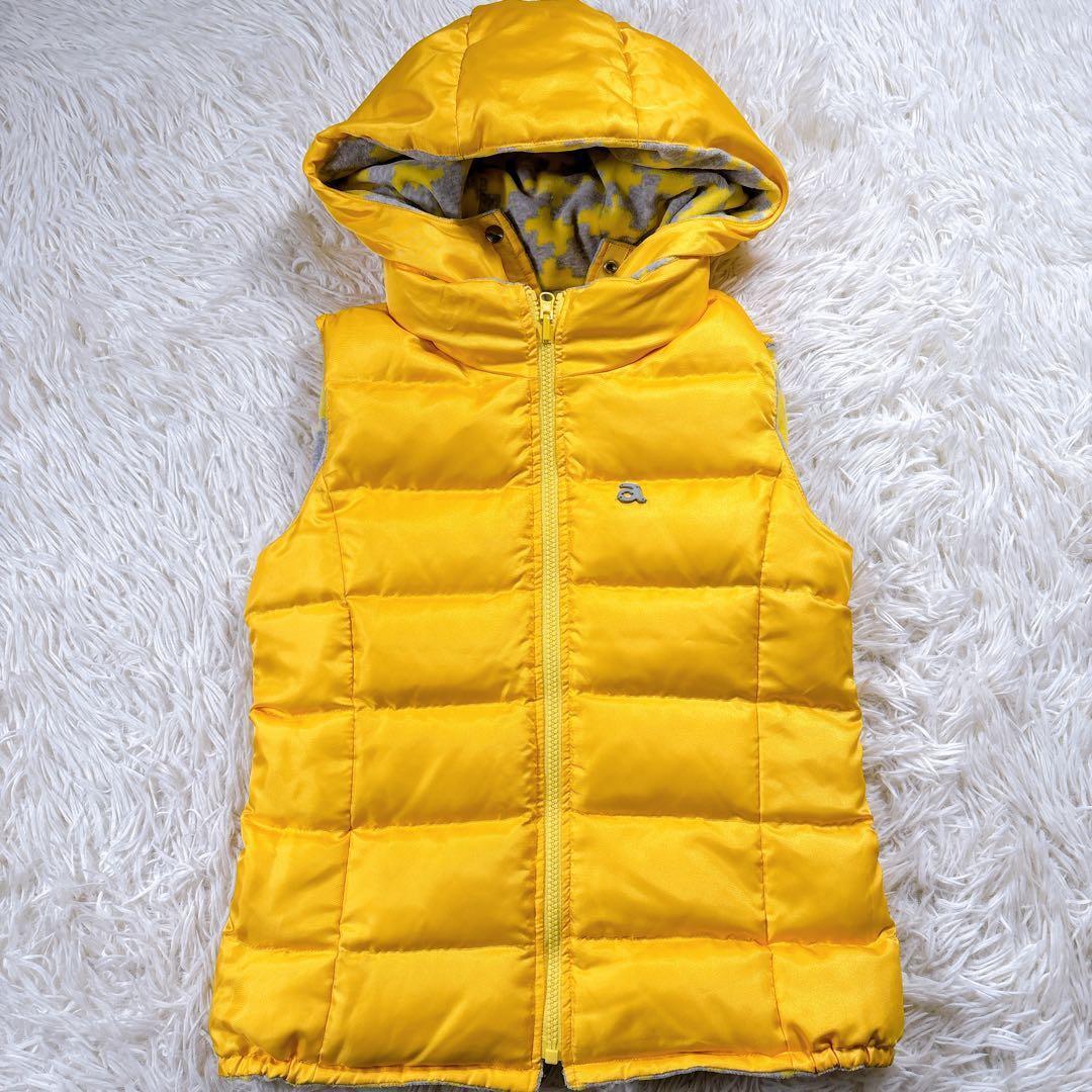 【サイズ36⭐️リバーシブル】アルチビオ　ダウンベスト　ゴルフ　カラフル　美品