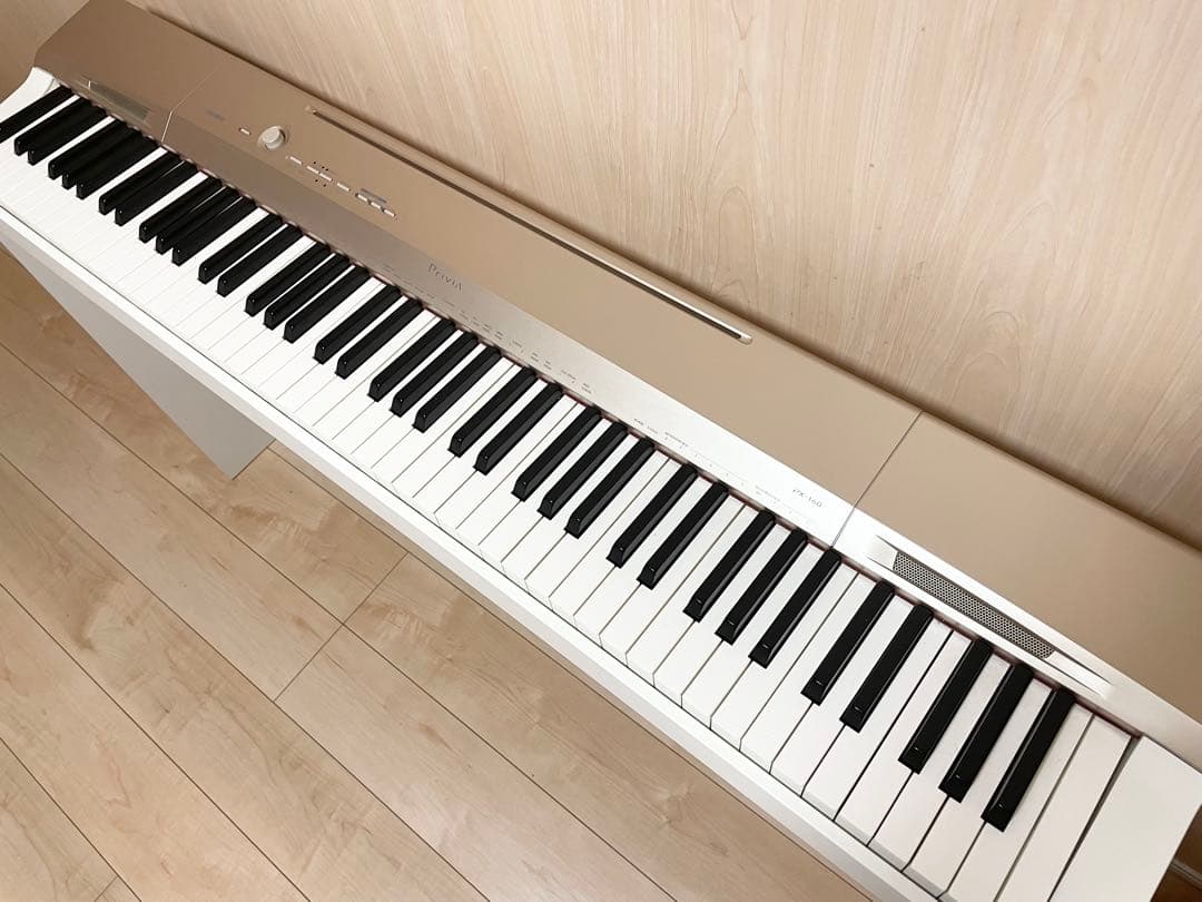 Privia 160 電子ピアノ シャンパンゴールド