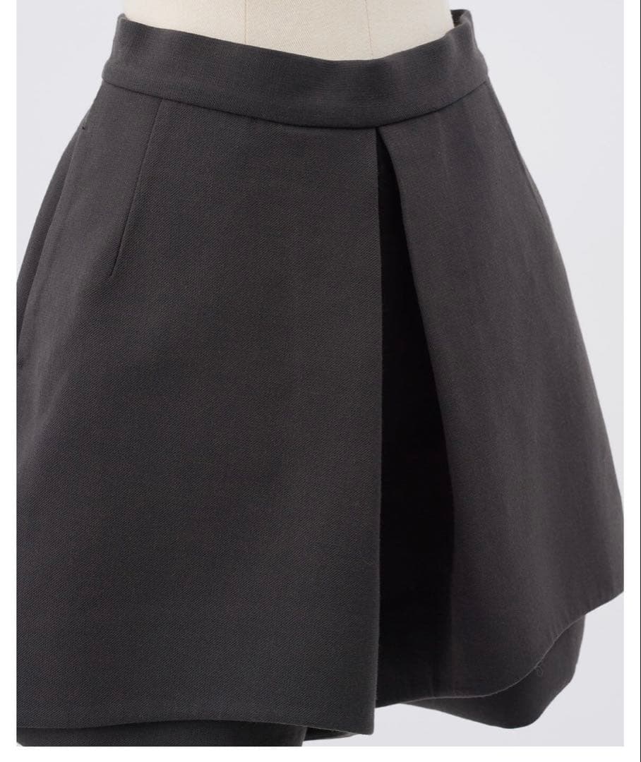 cygneダブルショートパンツlena0サイズブラウン