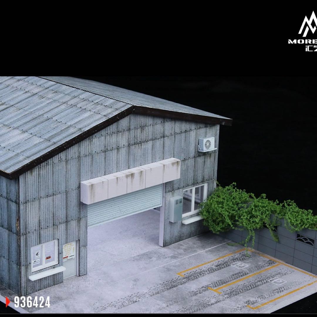 《最新入荷》1/64 工場建物 LED照明付き 新品・未使用品