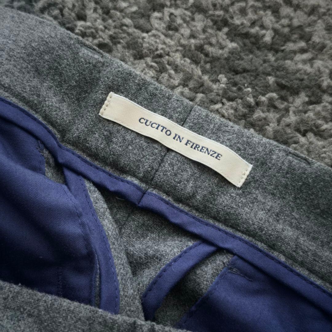 【別注】giabsarchivio MASACCIO 1プリーツ スラックス