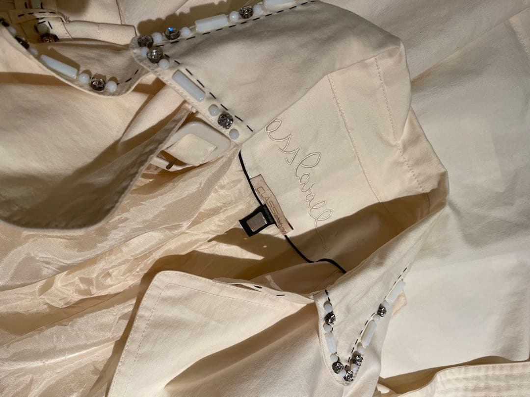 未使用　美品　クラス　ロベルトカヴァリ　ロングコート　38 スプリングコート