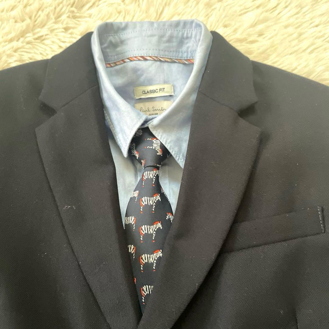 ポールスミス スーツ　セットアップ　4点セット　ネイビー　6a