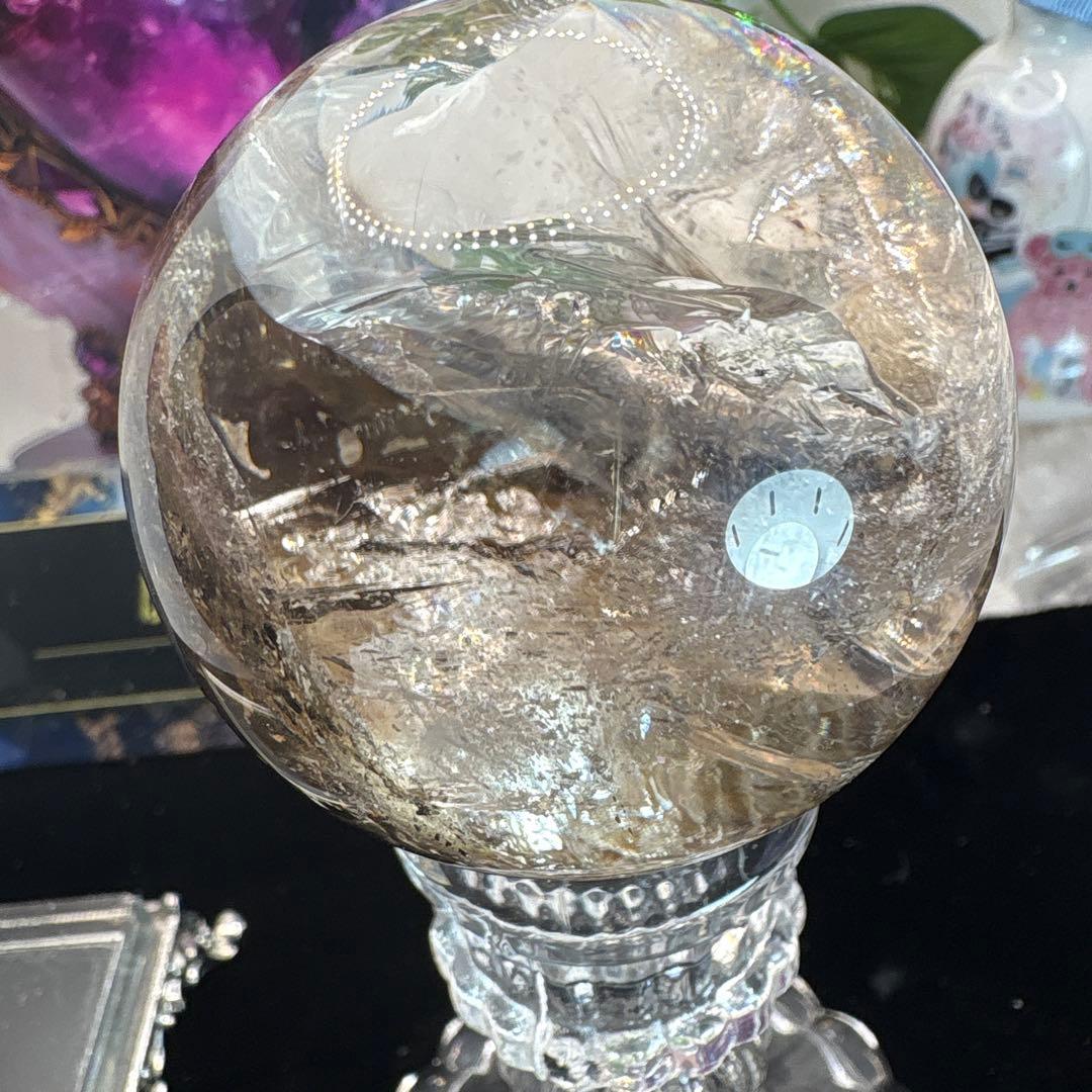 レア高品質♡エレスチャルクォーツ♡スモーキークォーツNo.2582 天使の贈り物