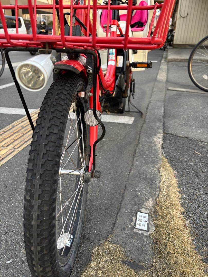 中古20㌅ブリヂストン電動アシスト自転車　8.7Ah 大阪　002番