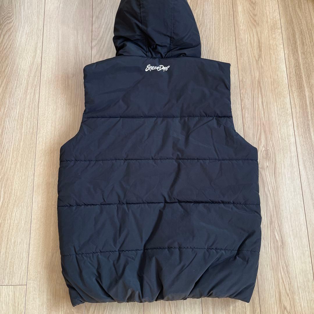 極美品 deps フード付き中綿ベスト