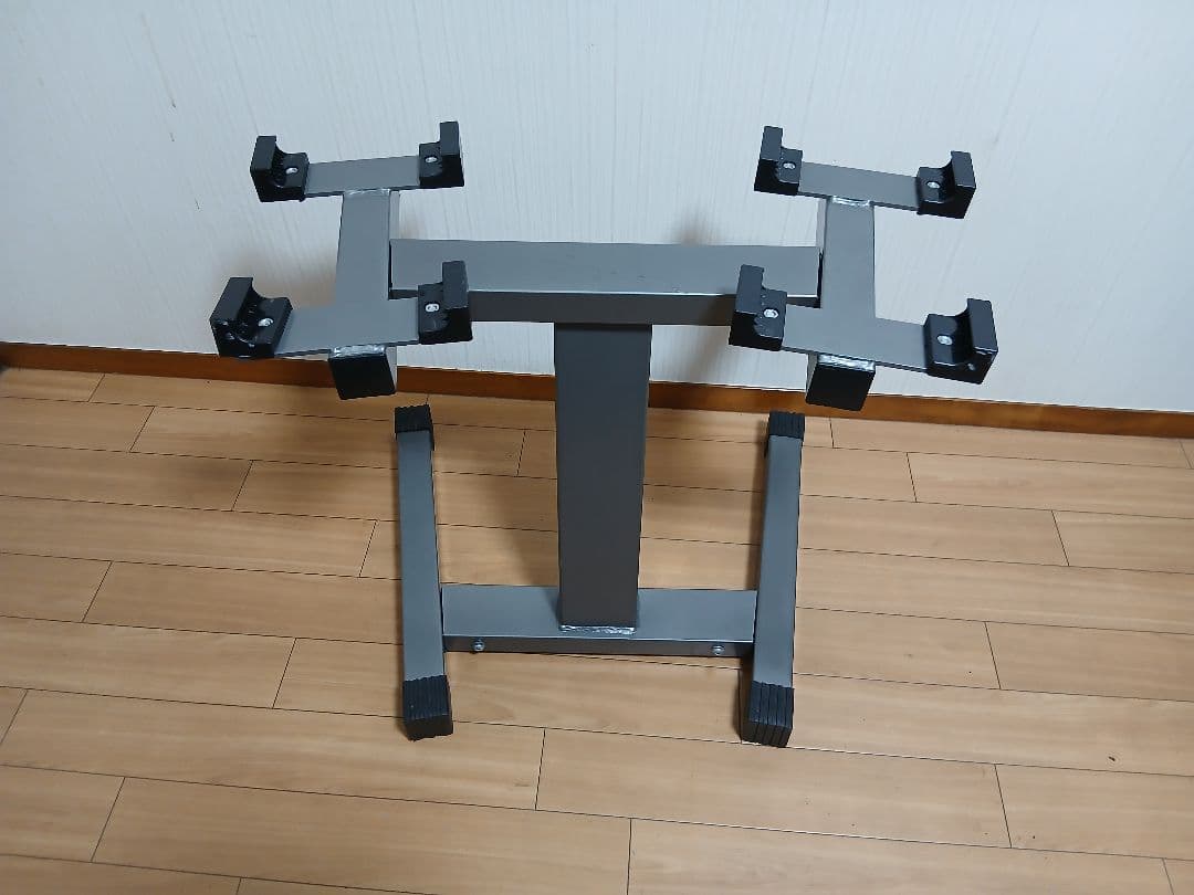 NUOBELLフレックスベル 可変式ダンベル 32kg 4Kg刻み スタンド/台