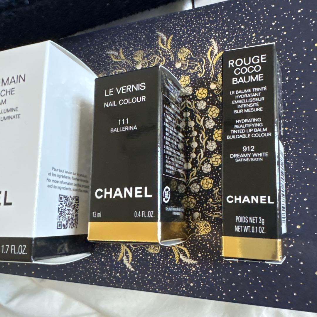CHANEL 2025ホリデー　リップ＆ネイルケアセット