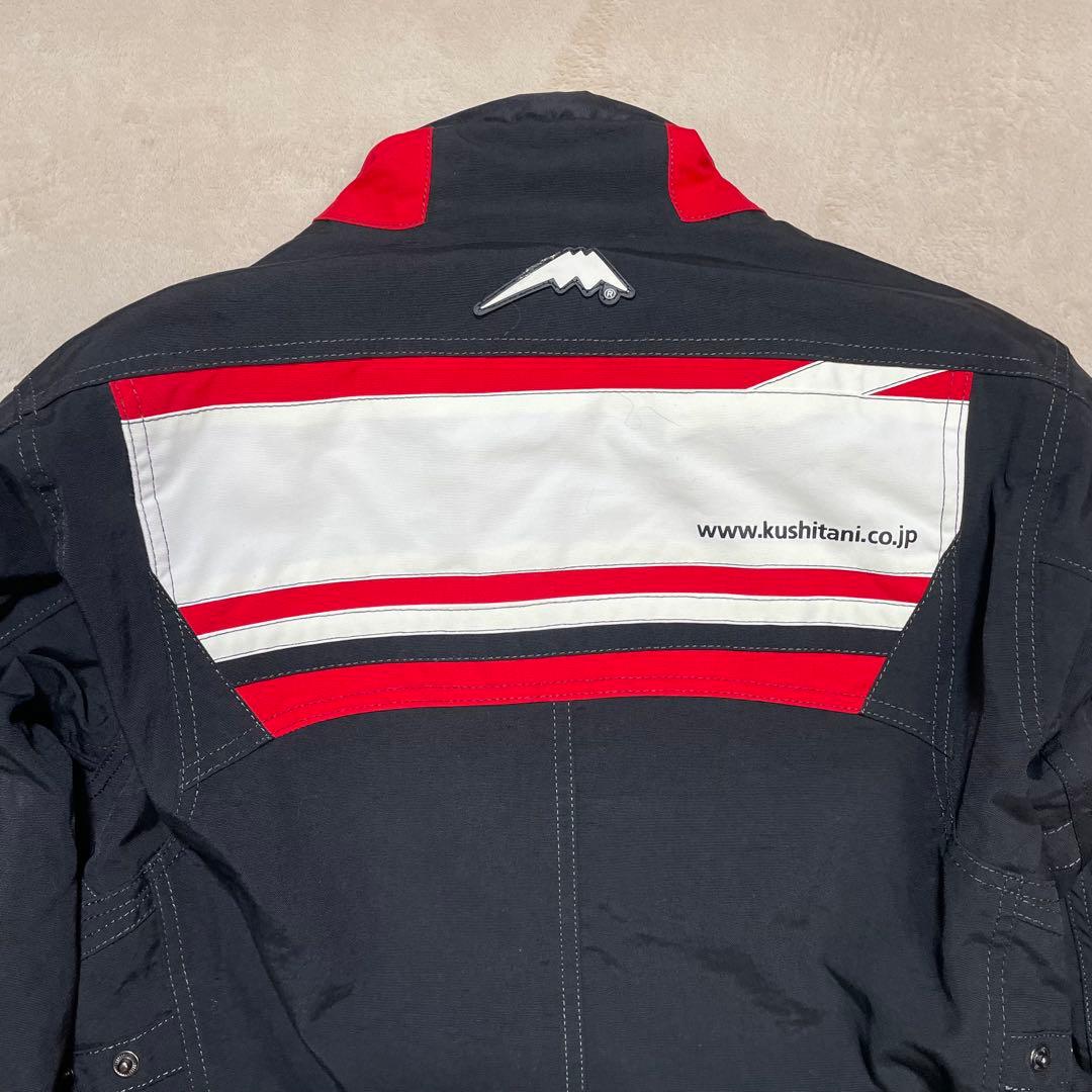 【未使用級】クシタニK-2616 パドックジャケット 黒　赤　M
