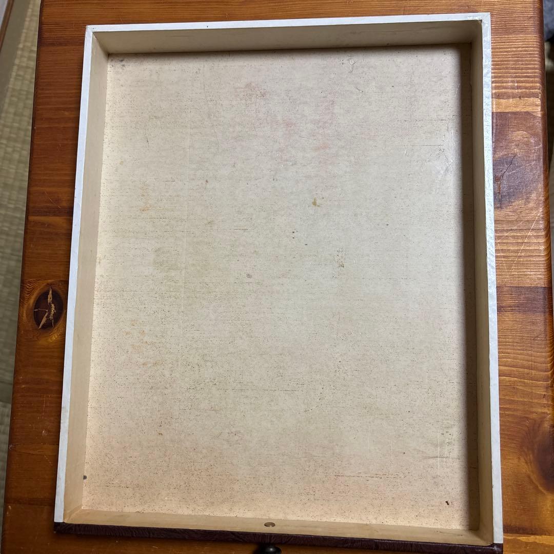 フランス　L.V. アンティーク　手芸屋糸什器　キャビネット　8段　引き出し